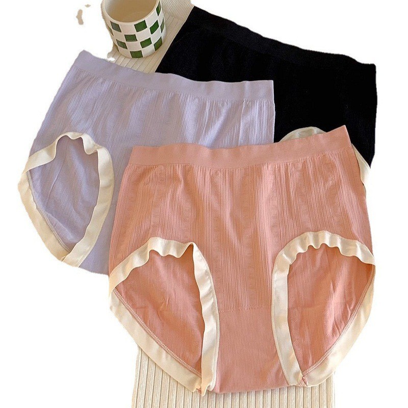 กางเกง ใน ไร้ ขอบ Sabina Official Shop กางเกงชั้นในผู้หญิง 高腰纯棉内裤 กางเกงเอวสูงสำหรับสุภาพสตรี ทำจากผ