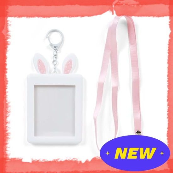 Direct From Japan SANRIO Holder for cards with frame ENJOY IDOL WISH ME MELL Case for cards Mel-chan