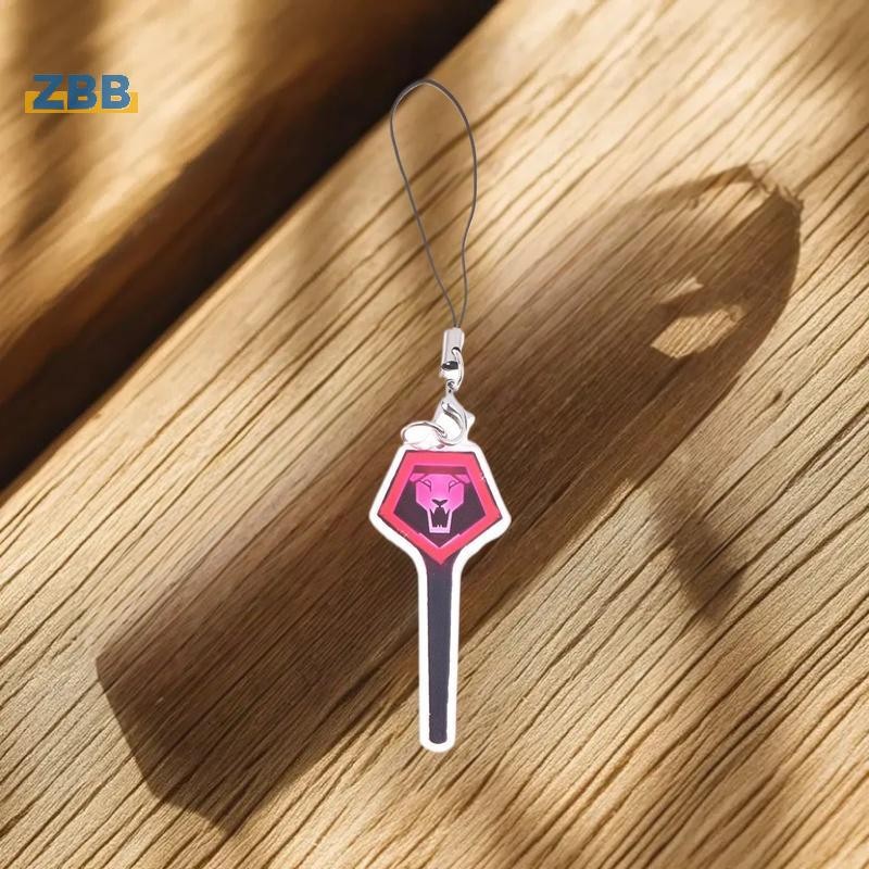 ZBB>KPop Demo Hunters โทรศัพท์ Lanyard เกาหลี HUNTR/X คอสเพลย์โทรศัพท์การ์ตูนอะคริลิคโทรศัพท์มือถือ 