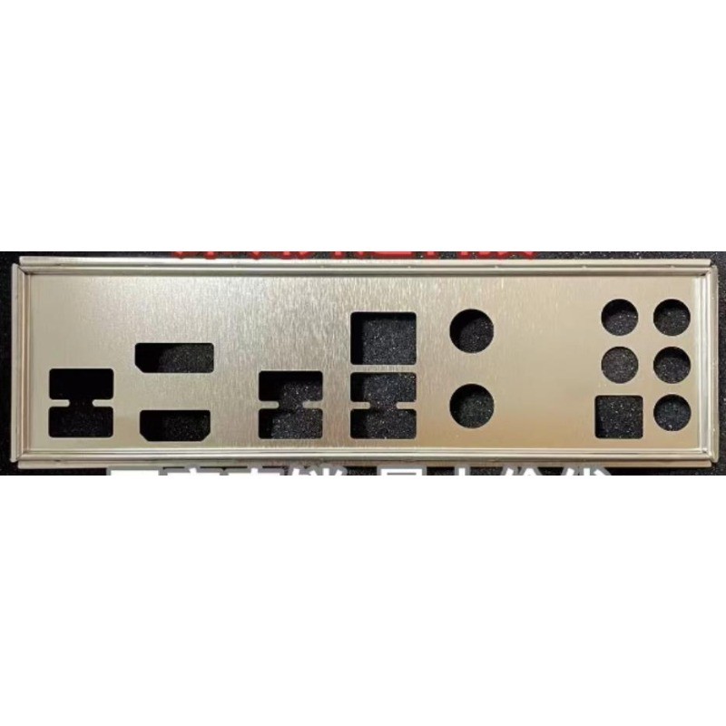 I/O IO Shield Blende BackPlate สําหรับ MSI MPG Z390I Gaming Edge แผ่นกั้นฝา AC