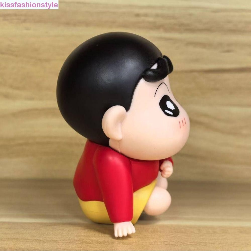 KISSFASHIONSTYLE Shin Chan ของเล่น, การ์ตูนอะนิเมะ Crayon Shin-chan รูป, Creative ตกแต่ง 8 ซม.สะสม S