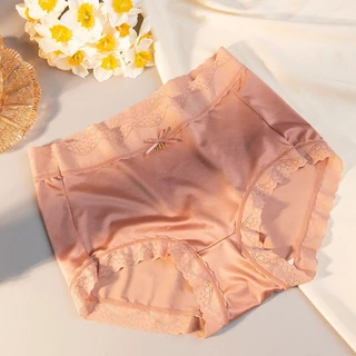 Kalora Bikinis Y24 ชุดชั้นในสตรี Breathable Traceless กลางเอว Soild สีกางเกงญี่ปุ่น