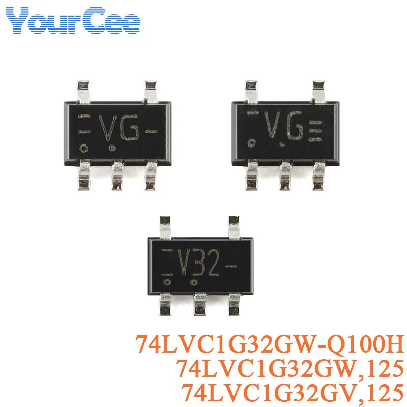 20 ชิ้น 74LVC1G32GW -Q100H 74LVC1G32GV ,125 SOT-353 SOT-753 Single 2-Input หรือชิปประตู