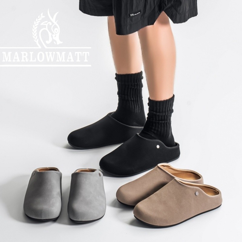 Marlowmatt صندل رجالي بنعل فلين مضاد للانزلاق — صورة 6