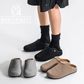รองเท้าแตะผู้ชาย Marlowmatt | กันลื่นระบายอากาศ | เป่าโถว แฟชั่นสไตล์ใหม่ | คอร์กโซล