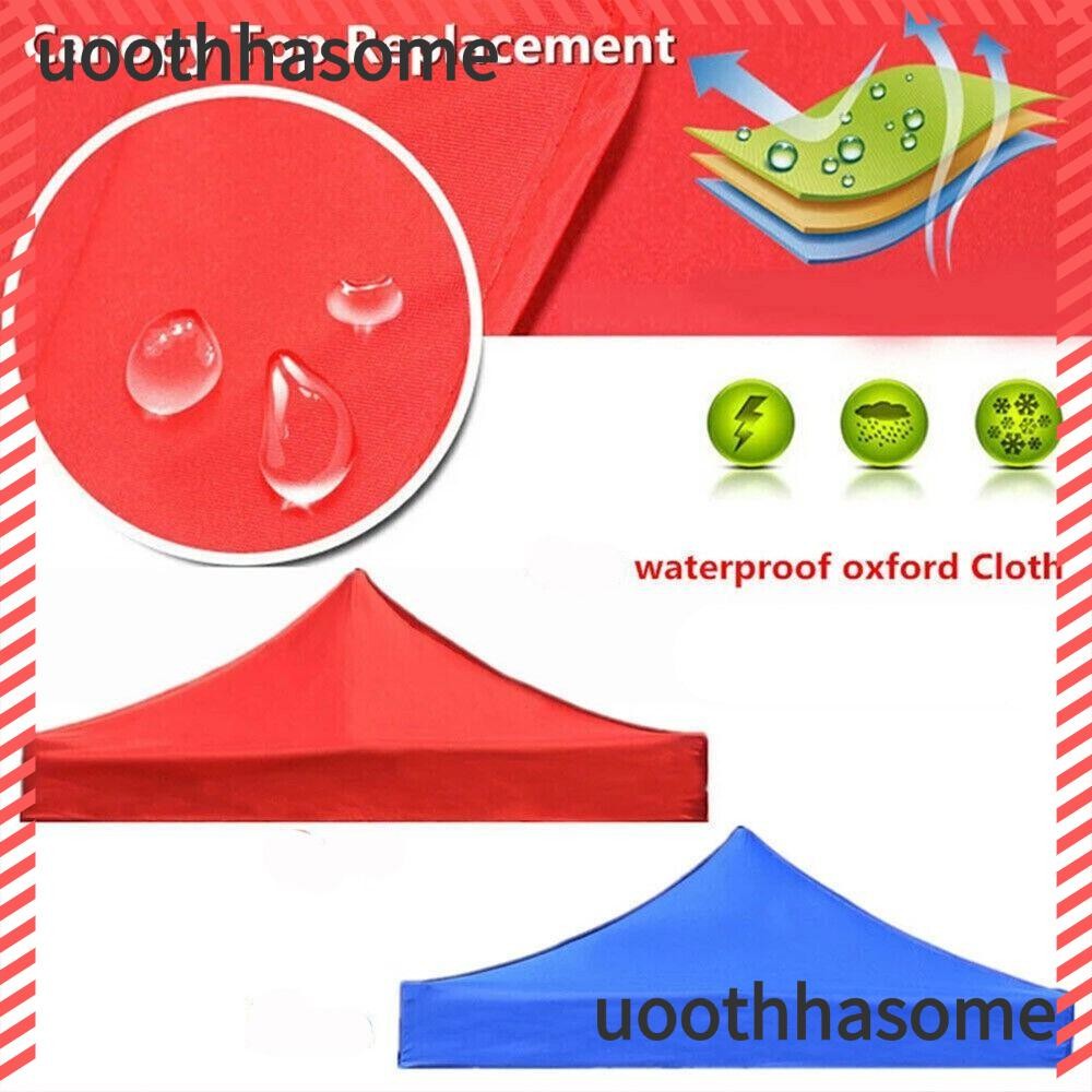 UOOTHASOME Gazebo Cover กันฝนสำหรับเต็นท์ ใช้งานในสวนและป้องกันแสงแดด