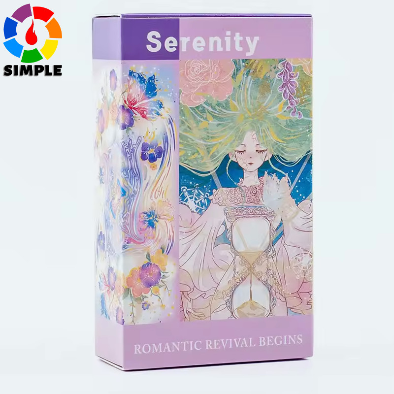Serenity ROMANTIC REVIVAL BEGINS 80Pcs Fate Divination Tarot Card