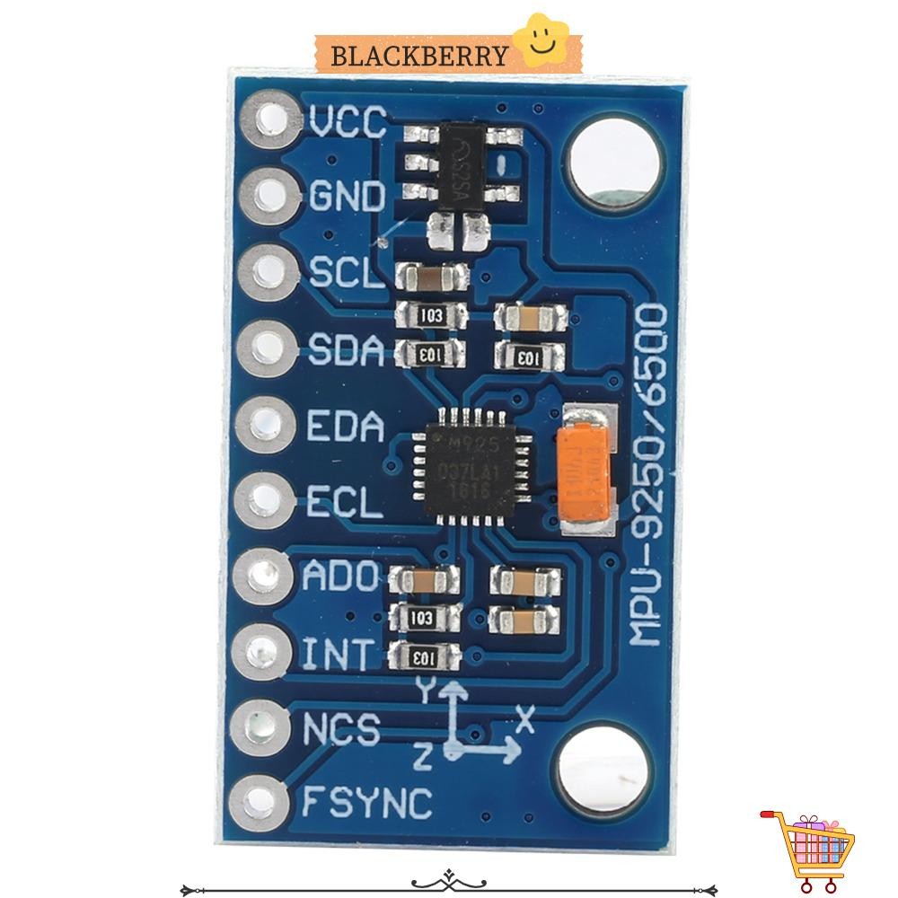 BLACKBERRY เซ็นเซอร์ 9 แกน, โมดูล MPU-9250 GY‐9250 Gyroscope, โมดูลเซ็นเซอร์ 3-5V 16 บิต Gyroscope S