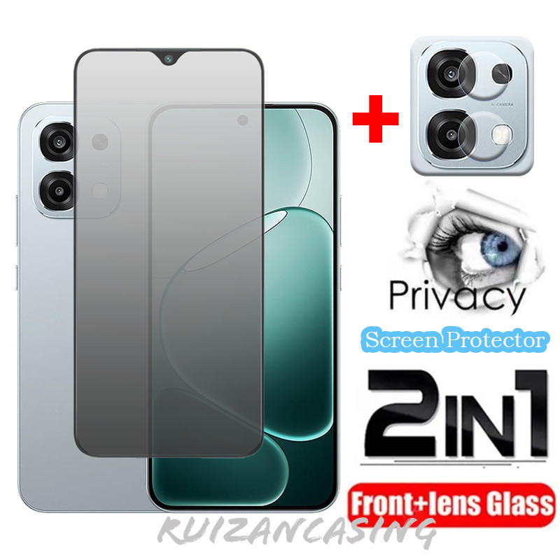 สําหรับ OPPO A6 Pro 4G 5G A6Pro 2025 กระจกนิรภัยส่วนตัว Anti-Spy Full Screen Protector Anti Peek FilmAnti Peek Privacy Cover