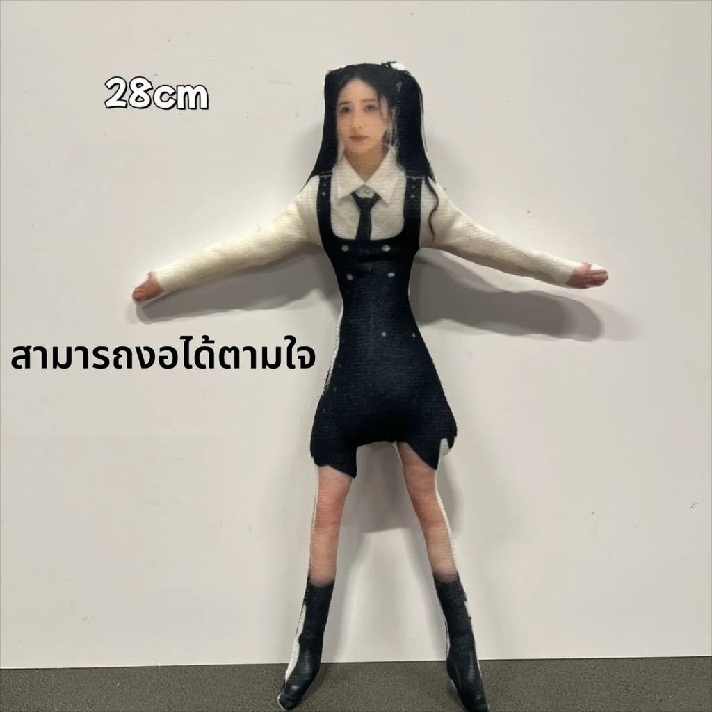 BaiLuตุ๊กตาคน ของเล่น มีลวดภายในตัว งอได้ทั้งตัว