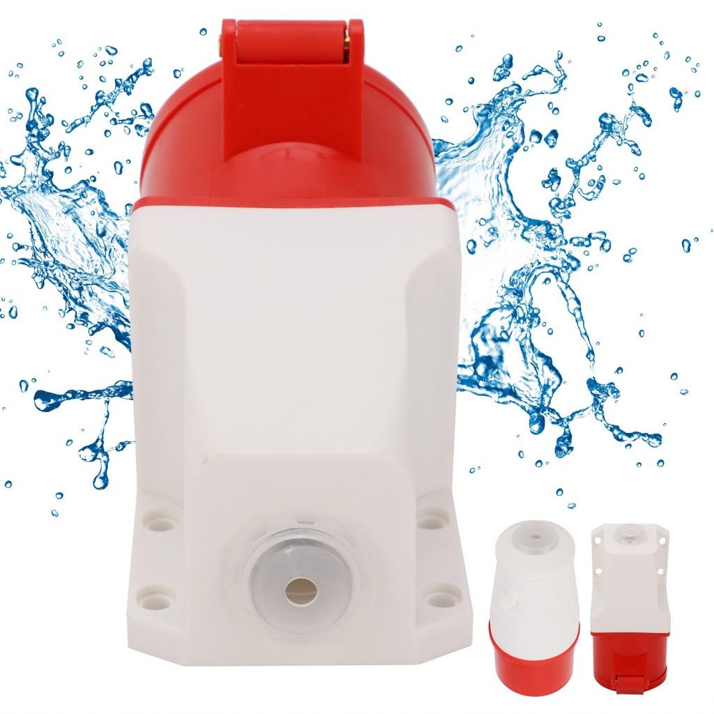 Ooidshop ปลั๊กเชื่อมต่อชุด 32AMP 5Pin 3P + N + E อุตสาหกรรม 3 เฟสซ็อกเก็ต 220?380V/240?415V