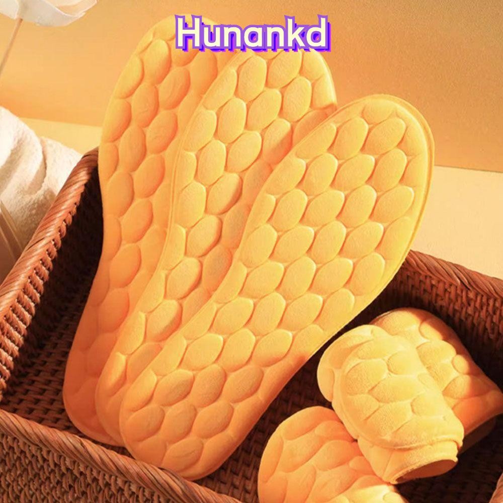 HUAN Keep WARM Thicken Insole, นวดรองเท้าโฟมระบายอากาศพื้นรองเท้า, Keep WARM Memory Foam พื้นรองเท้า