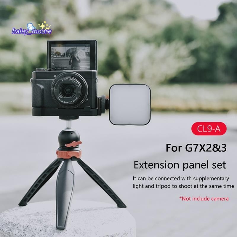 [ส่วนลด H]สําหรับ G7X Mark II G7X Mark III บอร์ดขยาย + ไฟเติม + ขาตั้งกล้อง + ชุดกิมบอลสําหรับ G7X M