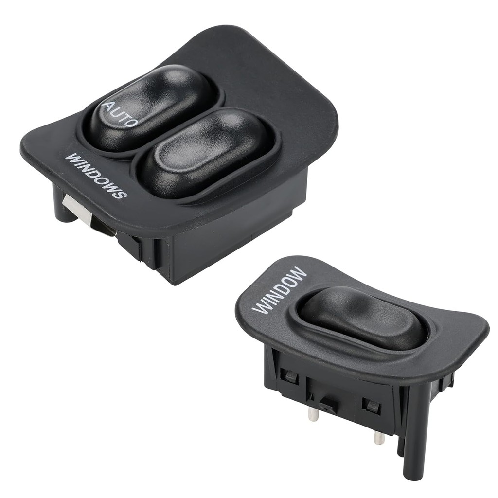 2 ชิ้นอัตโนมัติสวิทช์หน้าต่างใช้งานร่วมกับ Ford Ranger 2.3L L4 & 3.0L 4.0L V6 1995 ถึง 2007, คนขับด้