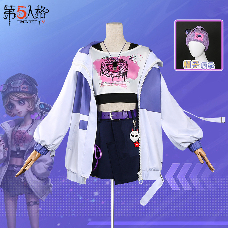 Identity V Cos เสื้อผ้า Esports Team 2 BLK Captain Mechanic Tracy คอสเพลย์เครื่องแต่งกาย