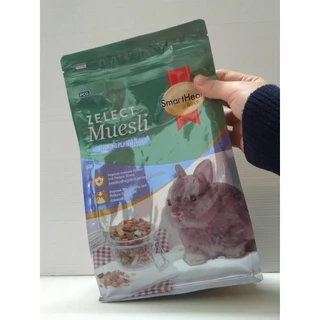 Zelect Muesli SmartHeart Gold สมาร์ทฮาร์ท โกลด์ อาหารลูกกระต่าย และ กระต่ายโต 500 กรัม