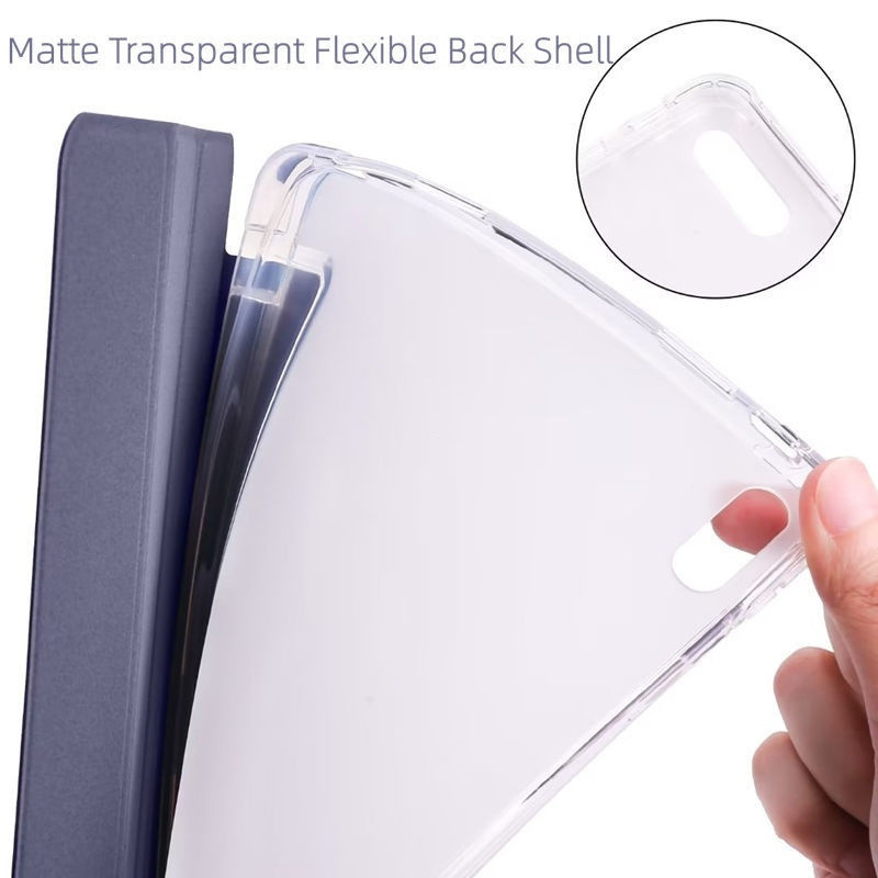 สําหรับ Honor Pad 10 กรณีผู้ถือดินสอ Trifold นุ่มกลับแท็บเล็ต Funda สําหรับ Honor Pad 10 12.1 นิ้ว 2025 ฝาครอบกรณี Coque - รูปที่ 6