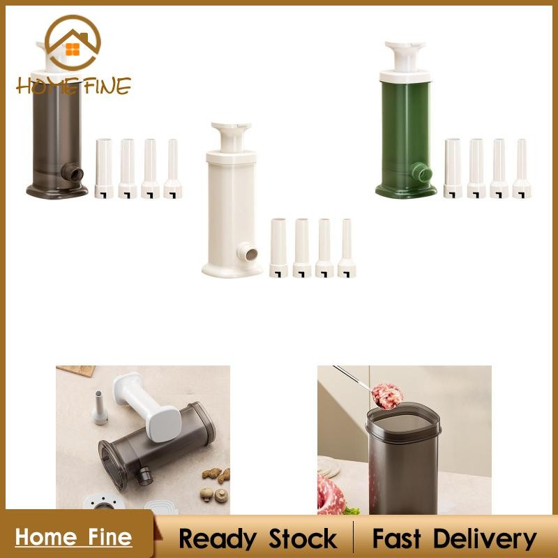 [Katharina_x] Sausage Stuffer Maker ไส้กรอกทําเครื่องมือมือพกพา Fast Sausage