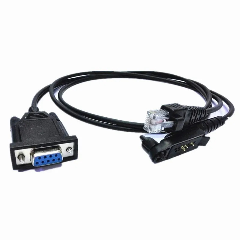 2 IN 1 การเขียนโปรแกรมสายสําหรับ Motorola GP328plus GP338plus GP344 GP338 GM300 GM338 GM3188 GM3688 