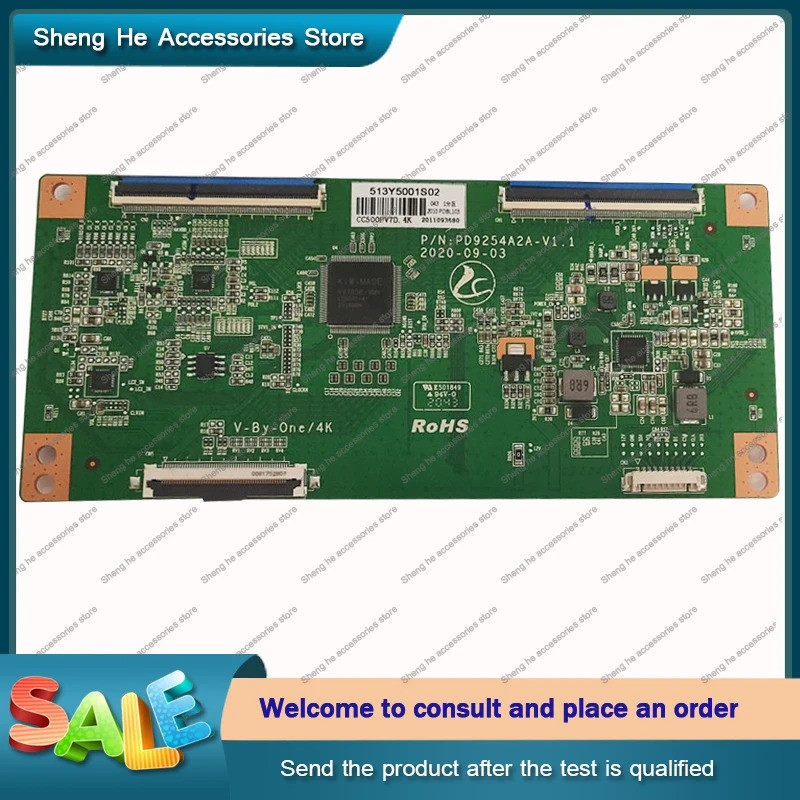 สําหรับ 50 นิ้ว logic BOARD central control BOARD PD9254A2A-V1.1 สีขาว CC500PV7D CC500PV5D 4K