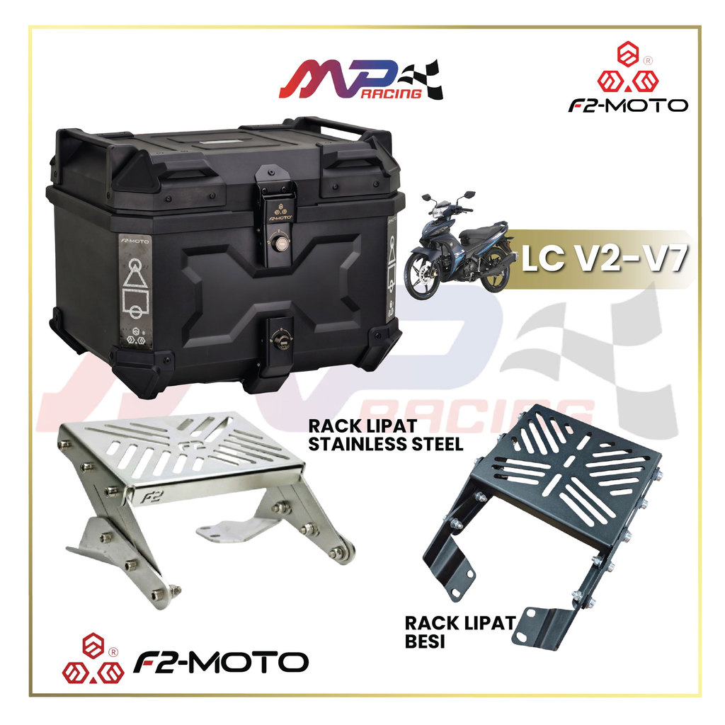 F2 Moto LC V2-V7 RACK LIPAT เพิ่มบน F2-Moto TOP BOX