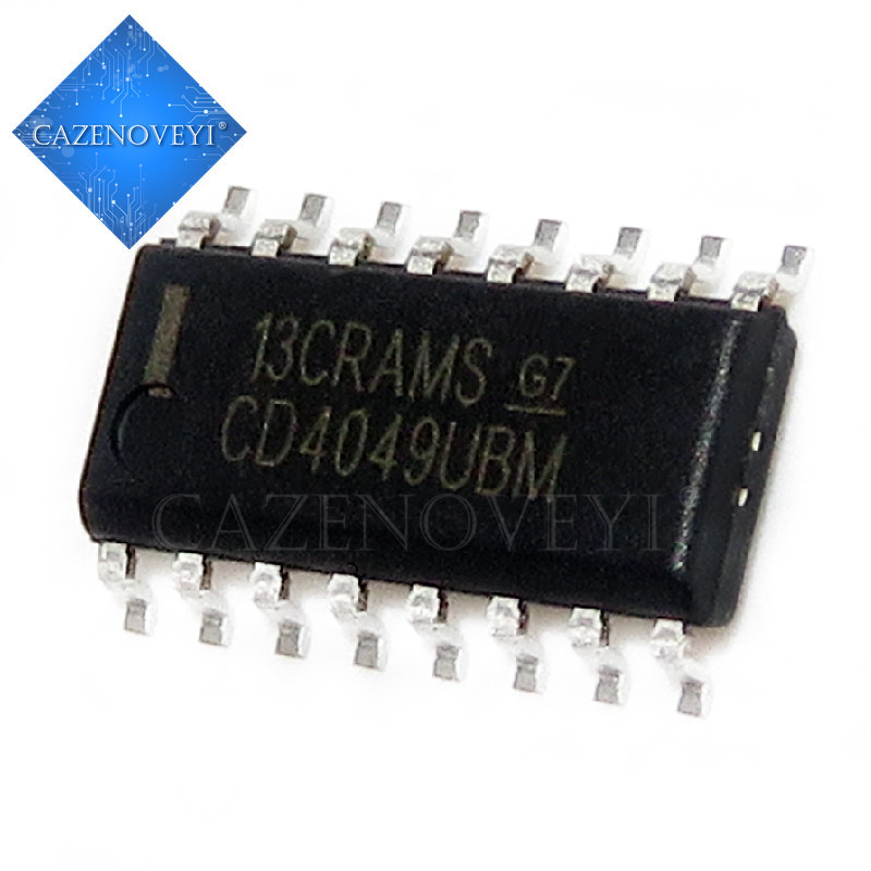 10 ชิ้น CD4049UBM CD4049BM CD4049 SOP-16 ชิป