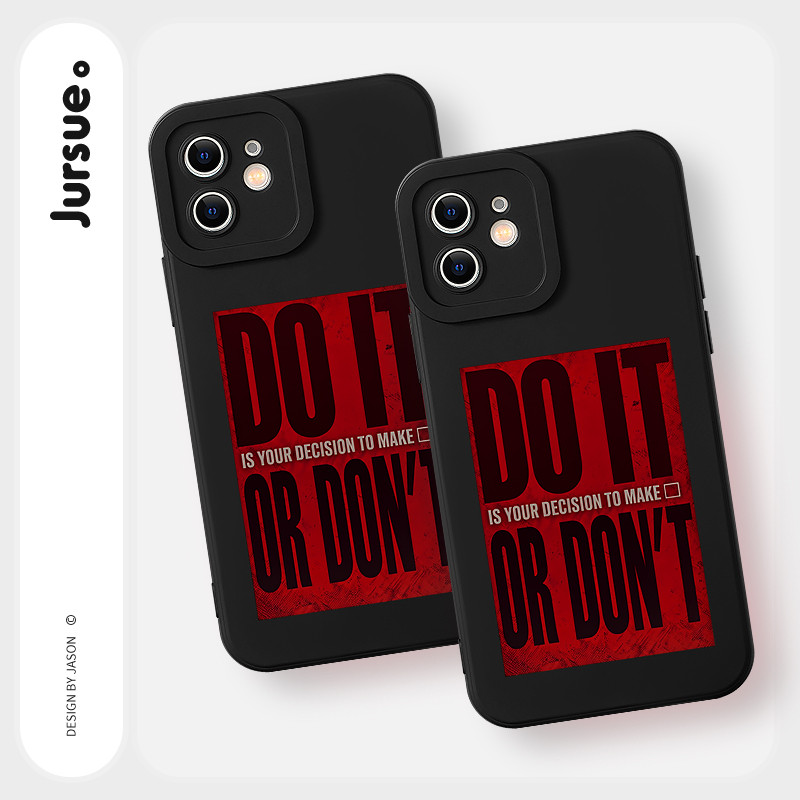 JURSUE เคสไอโฟน เคสนุ่มกันกระแทกมีสไตล์ตลก ศิลปะนามธรรม รูปที่ 4