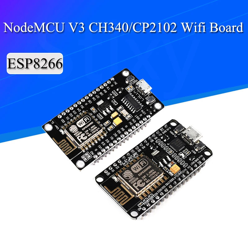 โมดูลไร้สาย CH340 CH340G / CP2102 NodeMcu V3 V2 4M Lua WIFI อินเทอร์เน็ตของสิ่งที่คณะกรรมการพัฒนาตาม