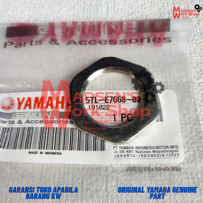 ต้นฉบับ MIO SPORTY SMILE REAR PULLY NUT 5TL-E7668-00
