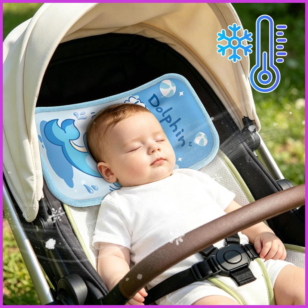 เด็กให้อาหารหมอนแขน 28x16 ซม.พยาบาลหมอนปรับสายคล้องสัตว์พิมพ์เด็กคอ Cooling Wrap สําหรับชาย chenhom2