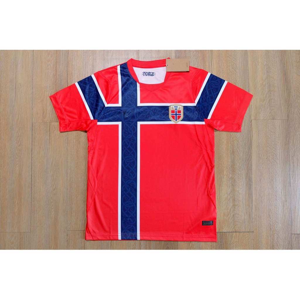 Norway National Team Football Shirt, Year 2026, Grade Aaa (Football Fans), Red, Very Good Quality Work.