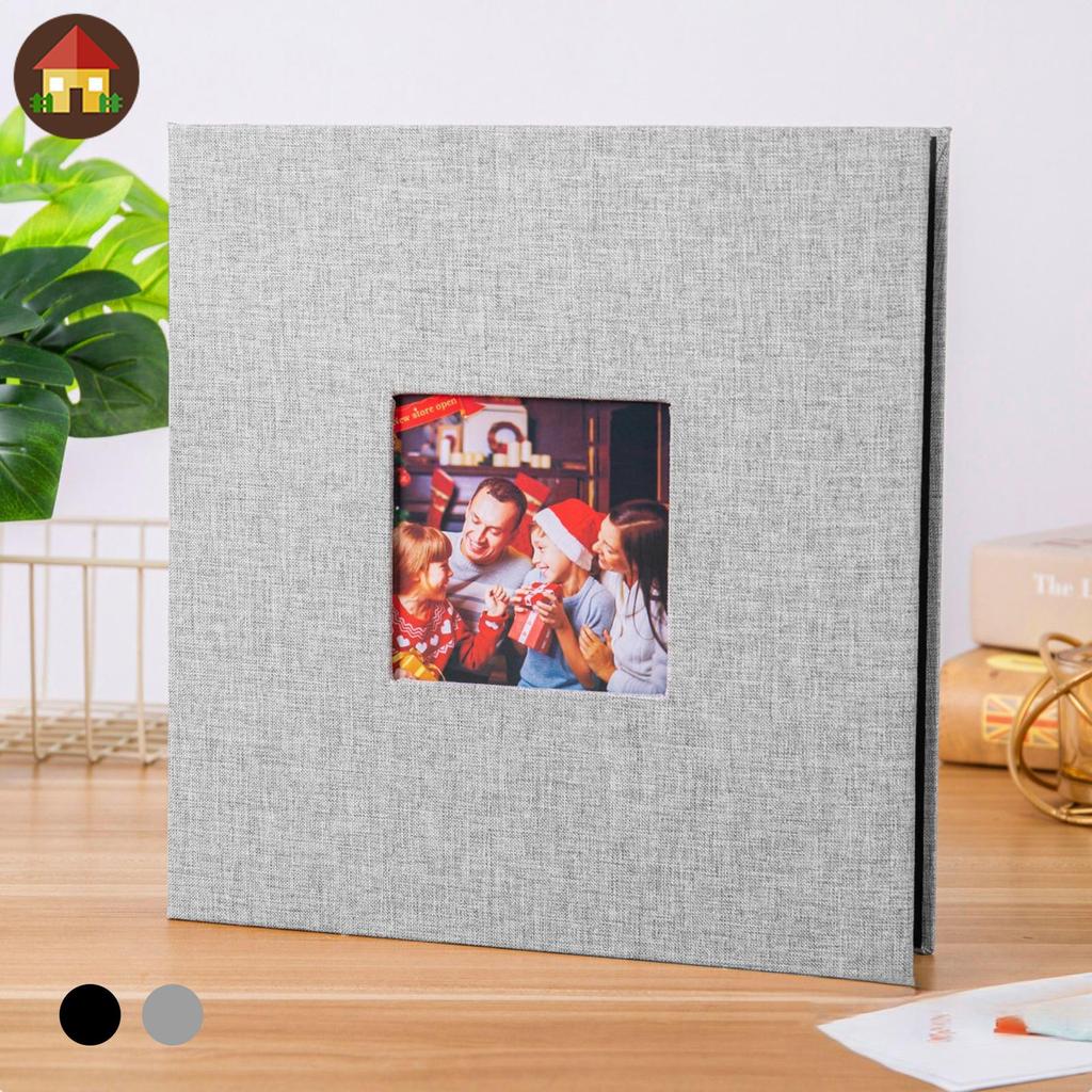 อัลบั้มรูป 40 หน้า อัลบั้มภาพกาวในตัวพร้อมปากกาและขูดภาพ ทําเอง อัลบั้มสมุดภาพ ร้านค้า5630