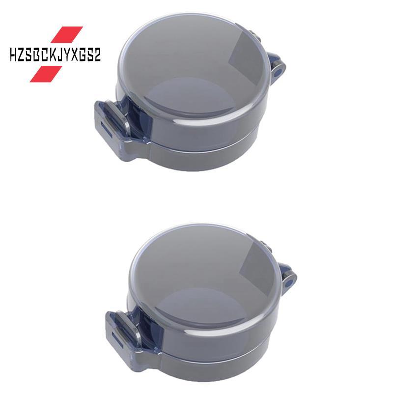 Hzsbckjyxgs2Child Safety Lock Cover 2 Pack, ฝาครอบลูกบิดประตูป้องกันเด็ก, ความปลอดภัยประตู Deadbolt ล็อคพร้อมฟังก์ชั่นป้องกันสีดํา
