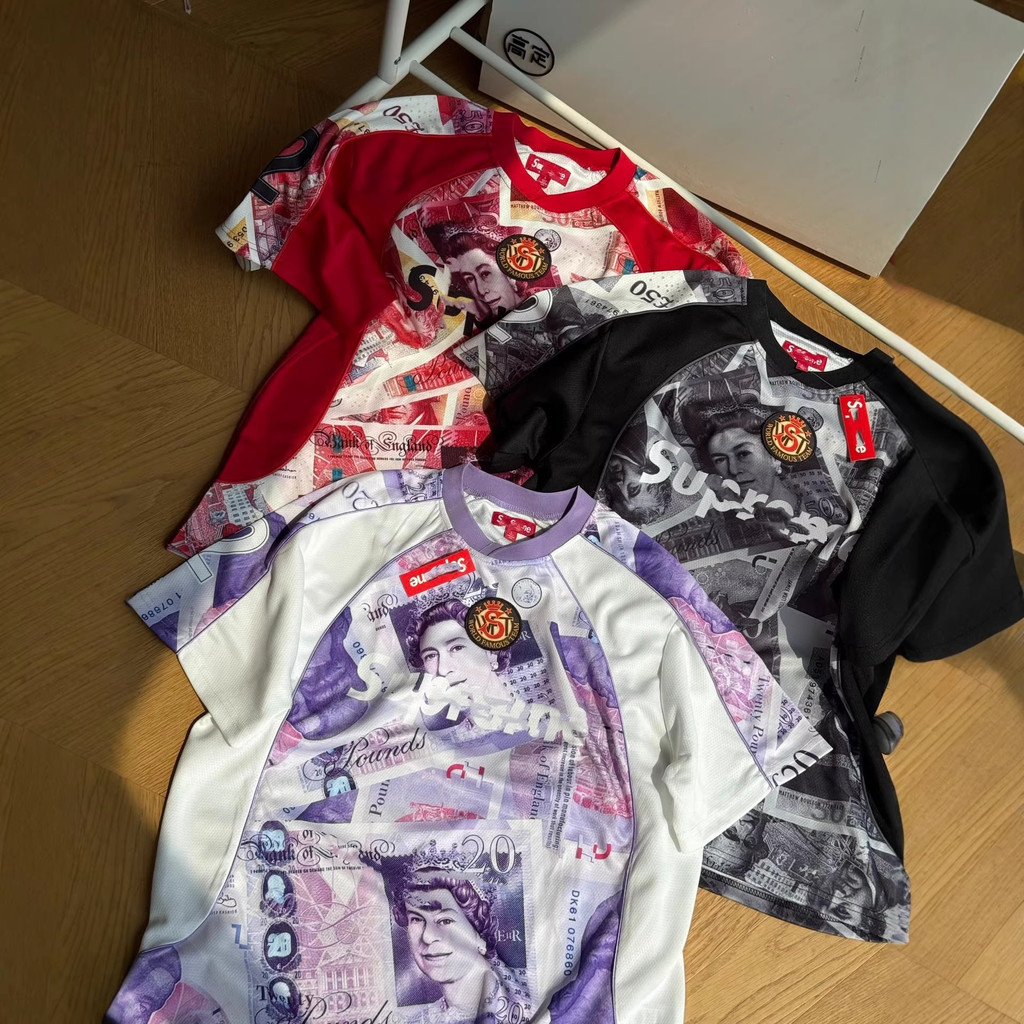 CD4U Supreme Street สไตล์พิมพ์ตาข่าย Jersey ผู้ชายผู้หญิง Retro คู่สไตล์หลวม V คอแขนสั้นเสื้อยืดอินเ