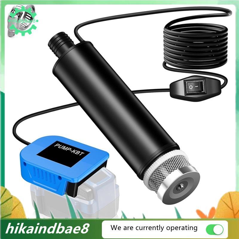 ปั๊มถ่ายน้ําสําหรับแบตเตอรี่ 24V สําหรับ Garden Camping Kiddie Pool Fish Tank RV 30L/Min 16FT Lift S