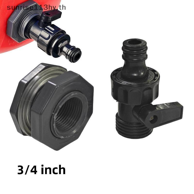 L&Z PVC Rain Buet Divter Kit 3 4 นิ้วพร้อมขั้วต่ออุปกรณ์วาล์วใช้สําหรับระบบสะสมน้ําหลังคา