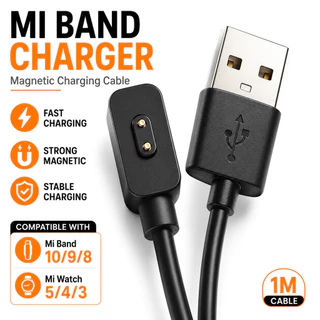 เครื่องชาร์จแม่เหล็กสายชาร์จ สําหรับ Redmi Watch 5 Active/5 Lite/5/4M, Xiaomi Band 7pro/8/9 Active charging cable