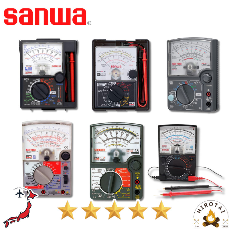 Sanwa Analog Multimeter Series - Versatile Testing Solutions