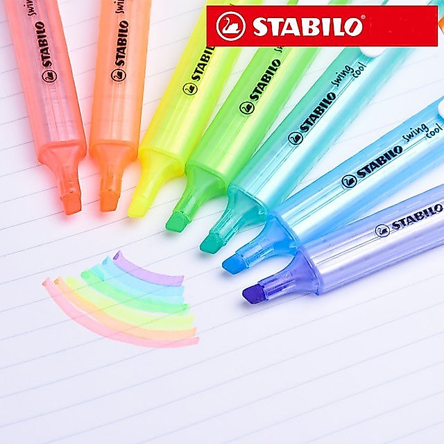 ปากกาเน้นข้อความ STABILO SWING COOL