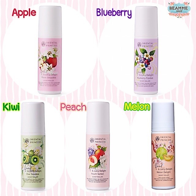 ผลิตภัณฑ์ระงับกลิ่นกาย โรลออน ออเรียนทอล Fresh & Juicy Delight Scent Roller 70 มล.