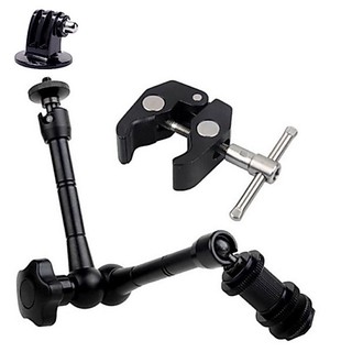 ขาจับรูปก้ามปู พร้อมข้อต่อ รุ่น11นิ้ว CRAB CLAMP WITH MAGIC HAND 11”