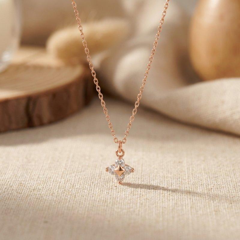 Calista Necklace สร้อยคอเงินแท้ S925 [MERCELO]