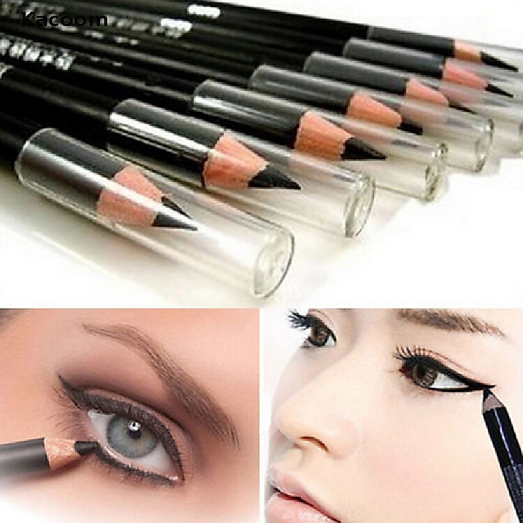 Kacoom ใหม่ ดินสอเขียนขอบตา อายไลเนอร์ กันน้ํา 2 ชิ้น 5 ชิ้น Th
