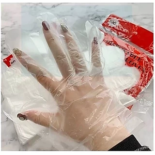 ถุงมือ ถุงมือพลาสติก เอนกประสงค์ใช้แล้วทิ้ง 1 แพ็ค มี 50 คู่ หรือ 100 PCS.