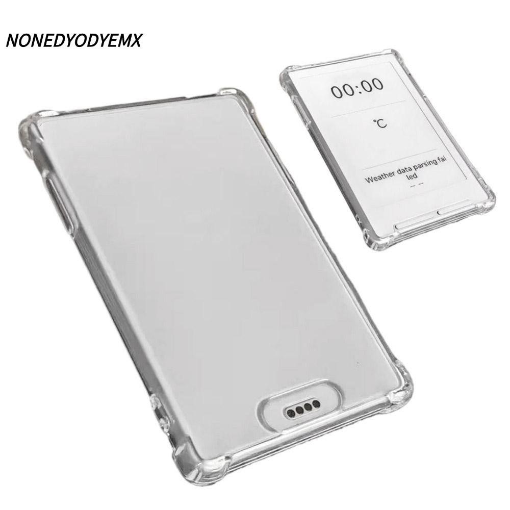NONGYODYEMX 3.7" E-Reader, ถุงลมนิรภัยต้านทานการตกฝาครอบป้องกัน,ทนทานเสริมมุม Soft TPU Back Shell สําหรับ XTEINK X3