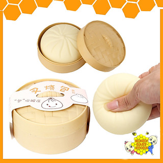 Kids Squeeze Bun Toy Relieve stress and anxiety Decompression Squeezing Fidget Toys Sensory Toy Education Toys