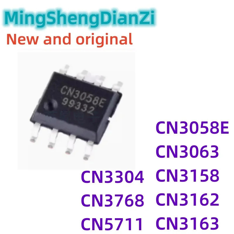 5PCS cn3058e cn3063 cn3158 cn3162 cn3163304 cn3768 CN5711 SOP8 ชิป ic