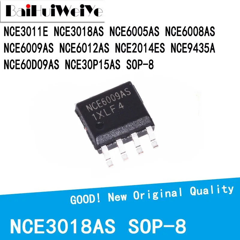 5PCS NCE6009AS NCE3011E NCE3018AS NCE6005AS NCE6008AS NCE6012AS NCE2014ES NCE9435A NCE60D09AS NCE30P