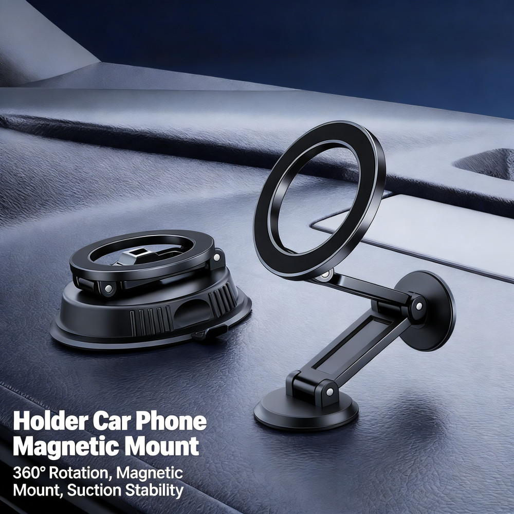 รุ่นถ้วยดูด Baseus PrimeTrip VC2 Flex Magnetic Car Mount สินค้าใหม่