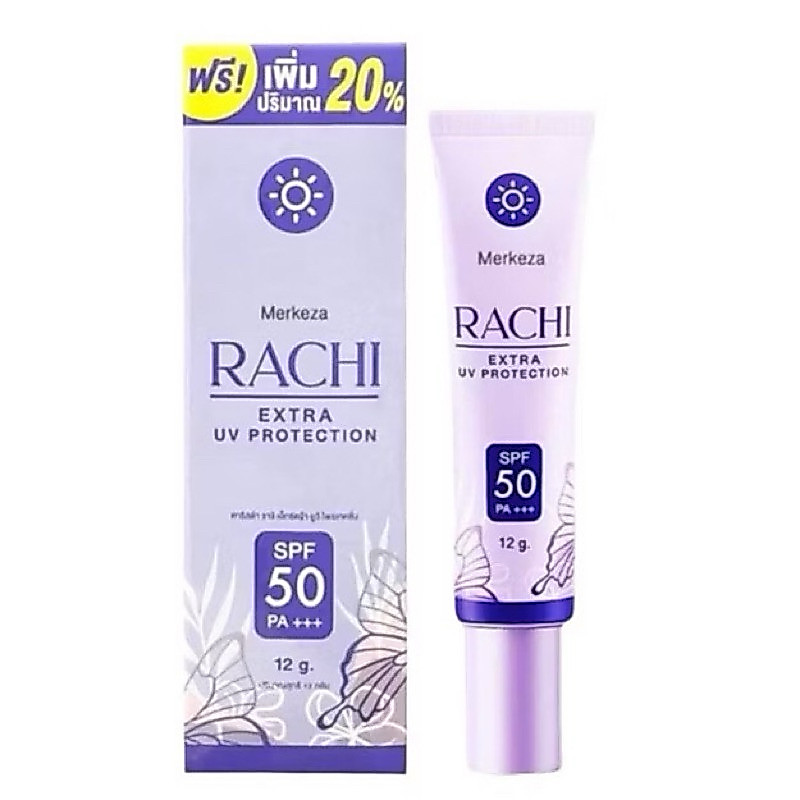 [ของแท้ โค้ดเยอะ ไลฟ์ลด50%] กันแดดราชิ RACHI SPF 50PA+++ กันแดด RACHI กันน้ำ คุมมัน ขนาด 10g.